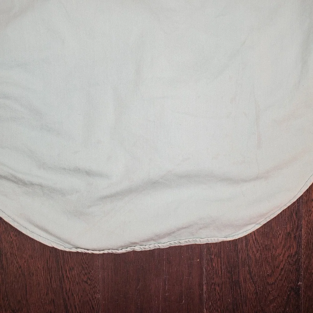 Vintage Levis Modern Authentix Button Down Long Sleeve Shirt Sea Foam Green